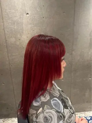 ロング 縮毛矯正⚡️ りおんのヘアスタイル