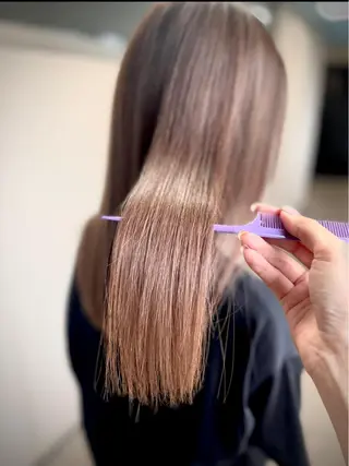 カラー ヘアアレンジ 松井那津子 /ハイライトブリーチのヘアスタイル