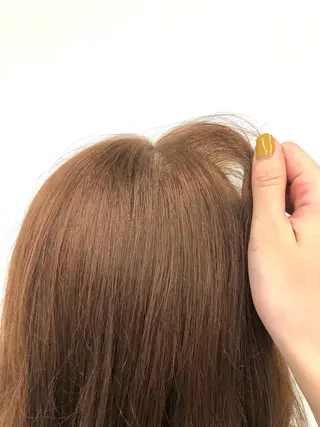 セミロング カラー 透明感/艶髪/💖 トレンドスタイル💖のヘアスタイル