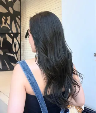 ロング 暖色カラー モデル募集中MICOのヘアスタイル