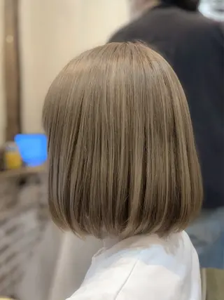 ミディアム カラー affect 上大岡所属・《髪質改善・縮毛矯正 /ブリーチ》坂本爽のヘアスタイル