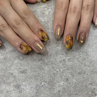 カラー ネイル マツエク・マツパ 松井 亜由美のネイルデザイン