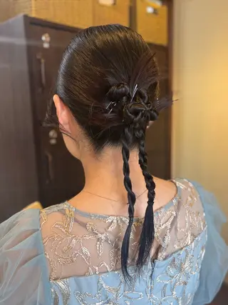 ヘアアレンジ 飯田 ほのかのヘアスタイル