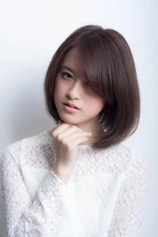 ミディアム カラー RESBORN所属・長岡 大偉のヘアスタイル