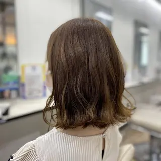 ミディアム カラー 似合わせ小顔カット 🌟神谷 ヨシタカのヘアスタイル