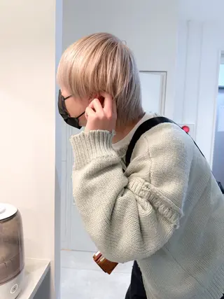 ショート カラー 大宮 / ボブ特化 永井竜也のヘアスタイル