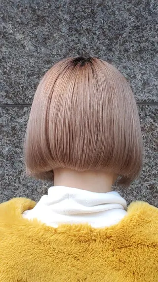 ショート カラー 💫似合わせカット 💫かずはのヘアスタイル