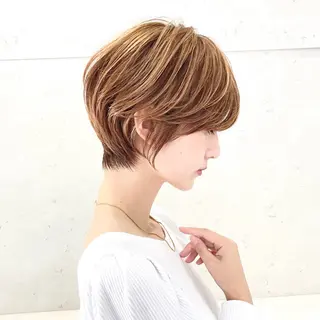 ショート 🫧似合わせショート ゴヤ🫧のヘアスタイル