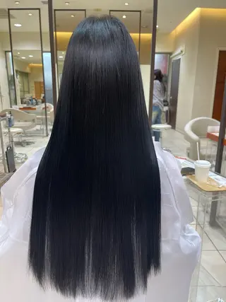 ロング カネヒラ リョウスケのヘアスタイル