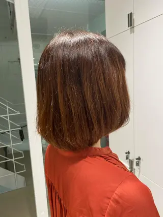 ミディアム カラー ナチュラル/韓国💎 haruka 💎のヘアスタイル