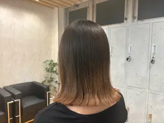 ミディアム tokute 片岡心🐥のヘアスタイル