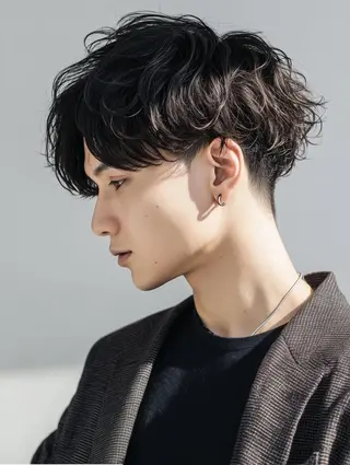 ショート メンズ パーマ 木澤 航のその他イメージ