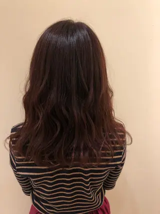 カラー eclat suzumiのヘアスタイル