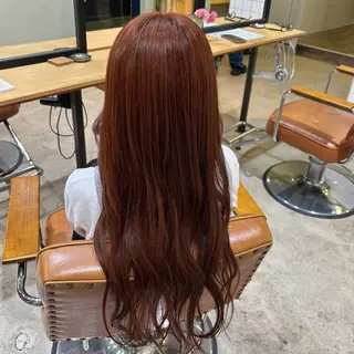 ロング カラー sion karin୨୧˙˳⋆のヘアスタイル