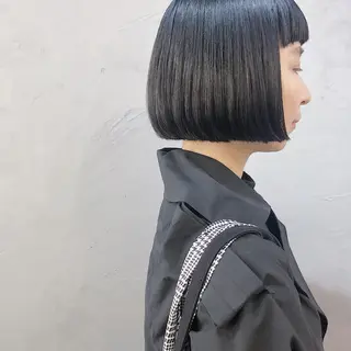 ミディアム カラー 長井 美佳のヘアスタイル