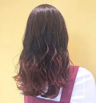 セミロング sano sayakaのヘアスタイル