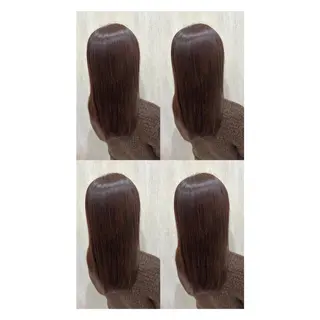 ロング カラー 髪質改善/縮毛矯正/ 韓国ヘア/店長敦士のヘアスタイル