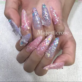 ネイル Rire_eye+beauty_nail所属・Rire_ nail_yukiのネイルデザイン