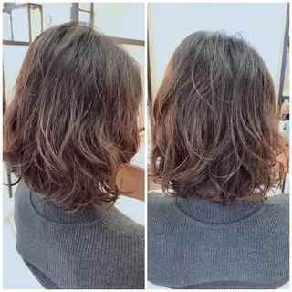 パーマ 奈良崎 和弘のヘアスタイル