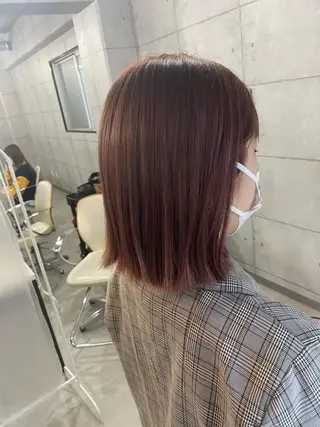 ショート 艶カラー💎 髪質改善🎈アトワのヘアスタイル