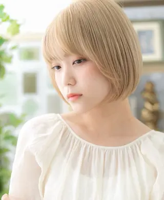 ミディアム カラー 艶髪カラー🤍ྀི 強矢 美紗希🩷ྀིのヘアスタイル