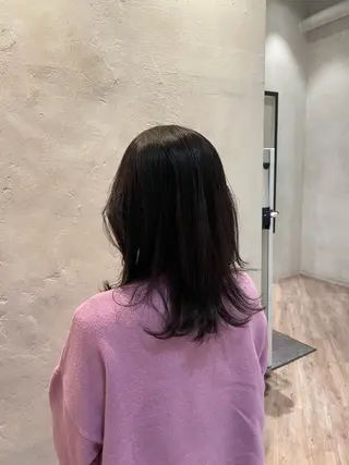 ロング シモカワ マシロのヘアスタイル