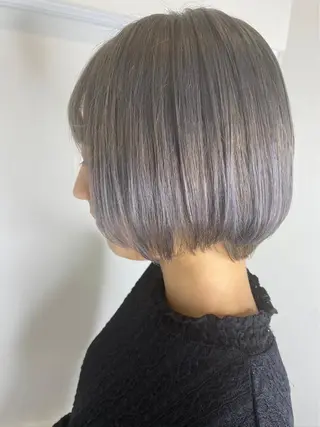 ショート カラー リルウヘアー 天王寺のヘアスタイル