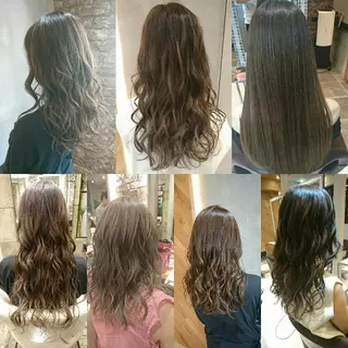 ロング カラー ヘアアレンジ youres センター南所属・センター南 SEIJIのヘアスタイル