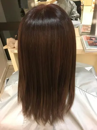セミロング 🌟ROUGE 🧸おびつななみのヘアスタイル