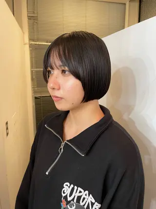 ショート ボブ/レイヤー /河内温太のヘアスタイル