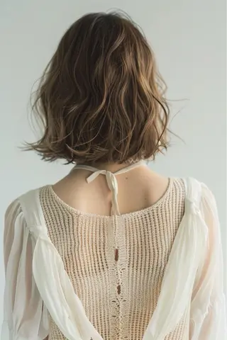ミディアム 高橋 遥香のヘアスタイル