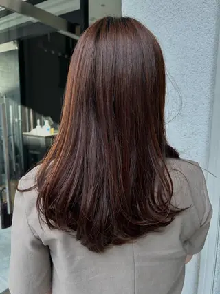 ロング カラー パーマ メンズ 鈴木 乃愛のヘアスタイル