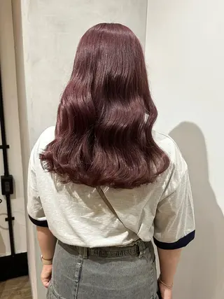 ロング カラー ヘアアレンジ himawari♡ 柔らかいカラーのヘアスタイル