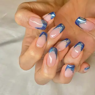 メンズ ネイル nail&eye Aoのマツエク・マツパデザイン