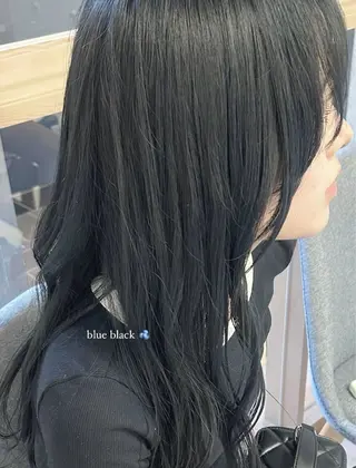 セミロング 鳳／美容室 chinaのヘアスタイル