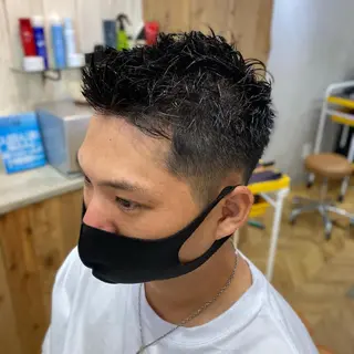 藤野 陵平のヘアスタイル