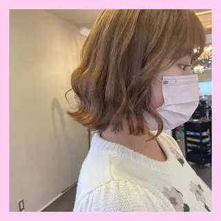 ショート カラー🫧アレンジ 🎀REIMIのヘアスタイル