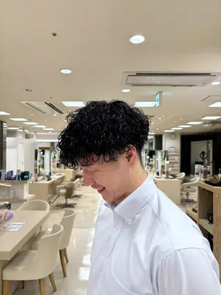 ショート パーマ メンズ 湘南/メンズパーマ/ 支持率No.1ユチカのヘアスタイル