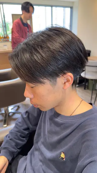 ショート パーマ メンズ 【メンズパーマ】比嘉 啓人のヘアスタイル
