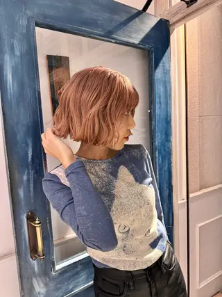 カラー 今泉/KAI🦓艶髪 ボブ/ミニボブのヘアスタイル