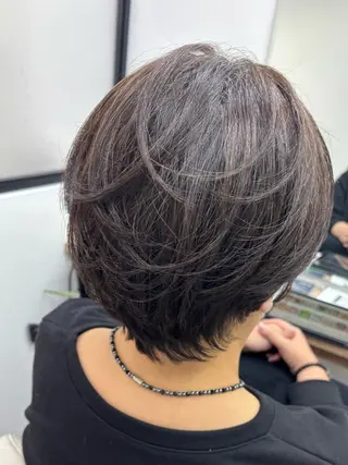 ショート Hair art chiffon 池袋西口店所属・カットモデル募集中 💇🏻 福田彩南のヘアスタイル
