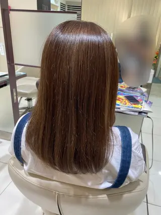 ロング カラー 透明感カラー💜艶髪 sayakaのヘアスタイル