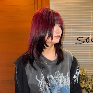 ミディアム souko所属・のん/ショートカット /南堀江のヘアスタイル