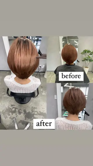 ショート LITA hair所属・鄭 弘志のヘアスタイル
