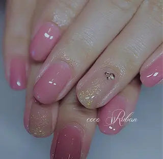 ネイル 自爪育成ネイルサロン ココリュバンのネイルデザイン