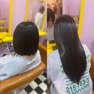 ショート チビ編み込みエクステ どぅ〜す/YUIのヘアスタイル