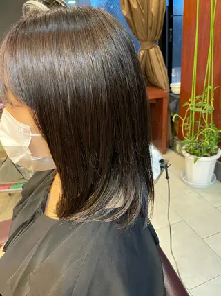 ミディアム こすげひろと カラー講師のヘアスタイル