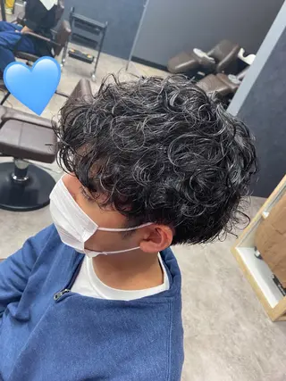 パーマ メンズ 🕶️佐藤 海李🐏のヘアスタイル