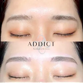 アイブロウ ADDICT アディクトのマツエク・マツパデザイン