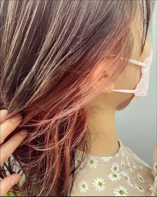 セミロング カラー HOODS所属・木下 晃徳のヘアスタイル